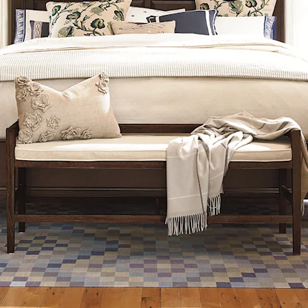 Bed Bench with Cushion